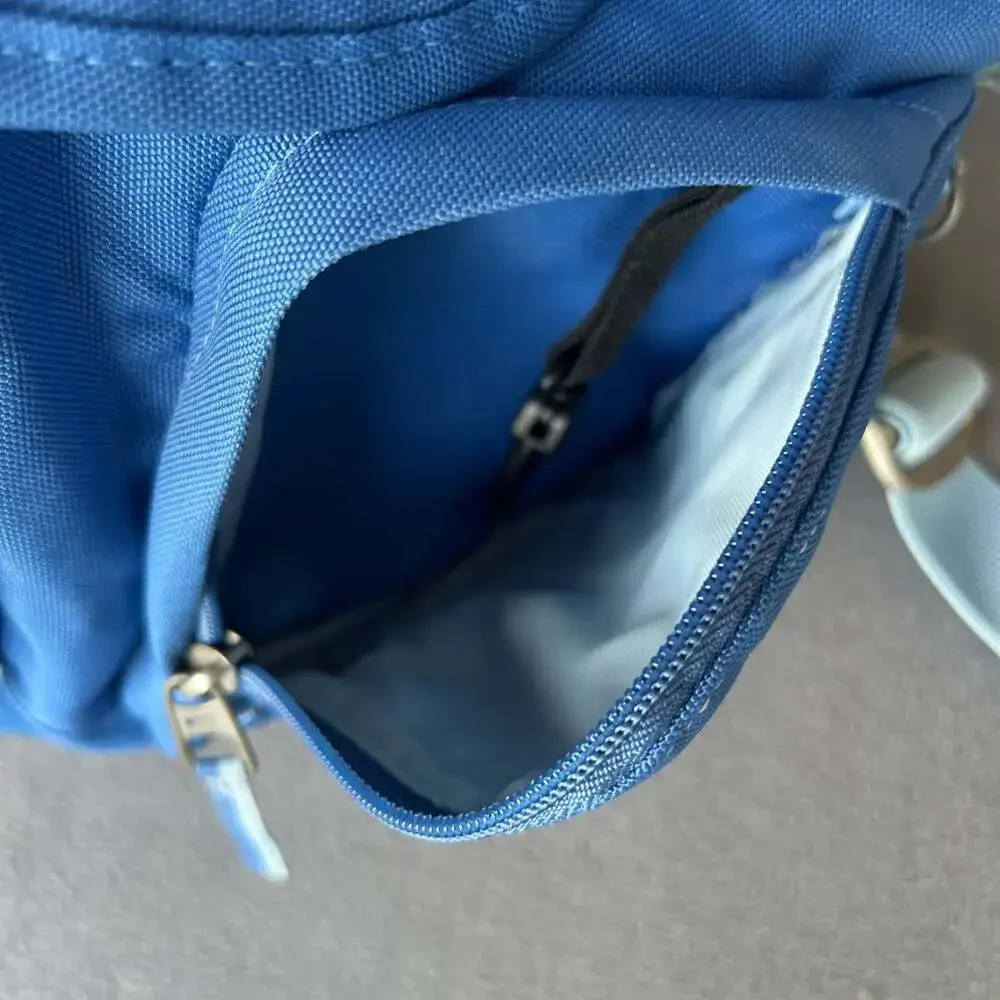Vintage Y2K Blue Nike Mini Y2K Backpack with Adjustable Straps Y44